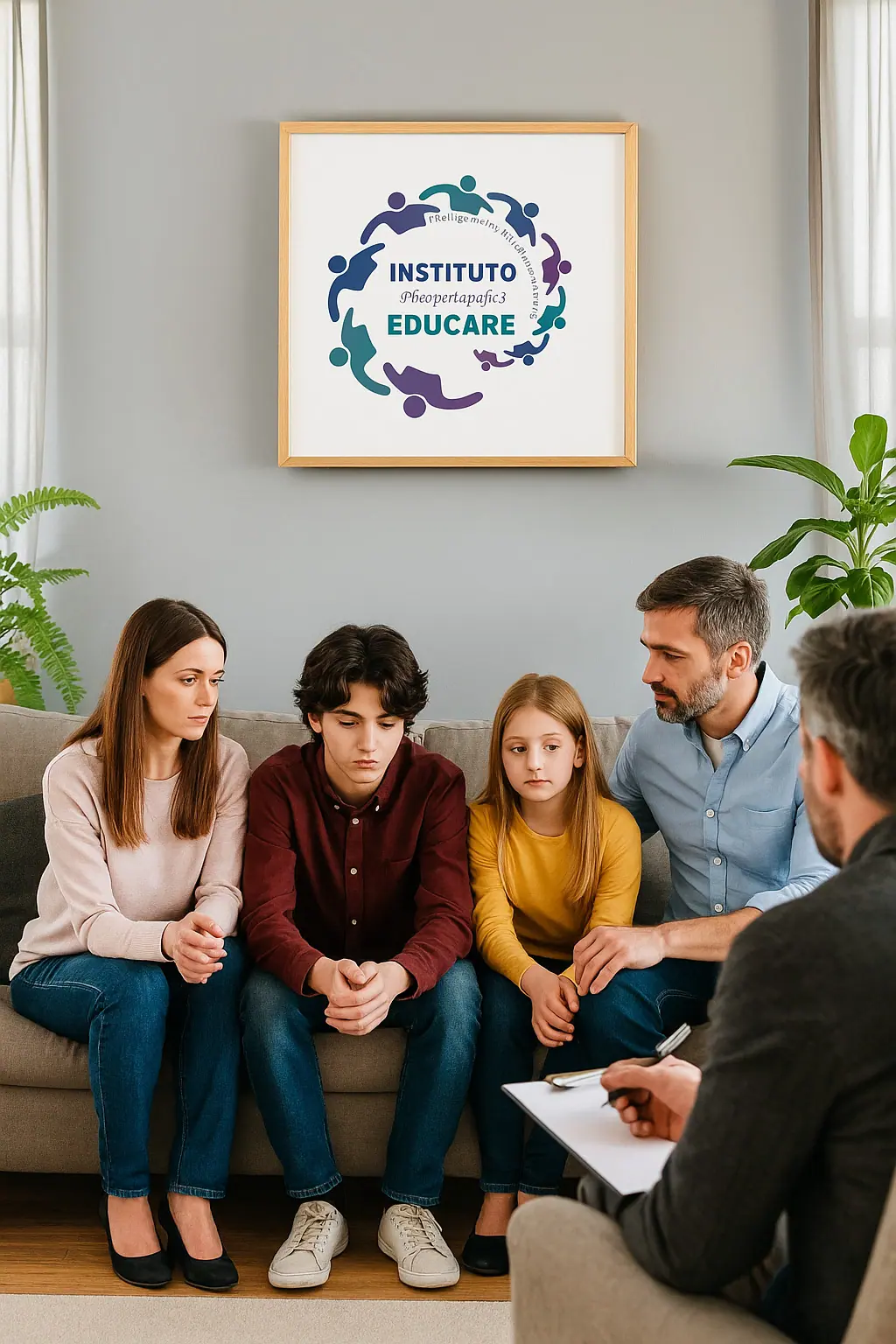 Terapia familiar para mejorar la comunicación y fortalecer vínculos en EDUCARE